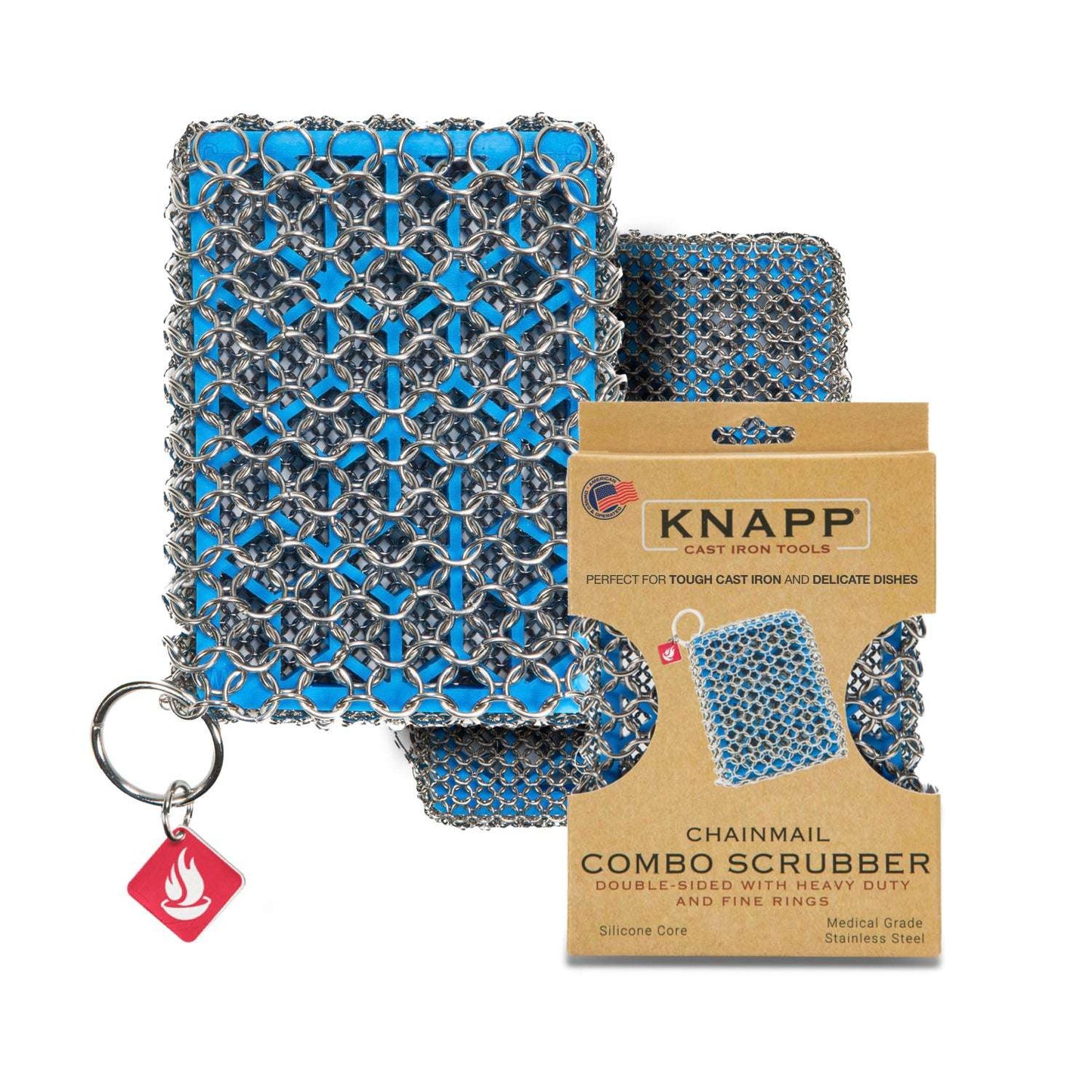 Knapp Chainmail Combo Scrubber by BBQ-AID