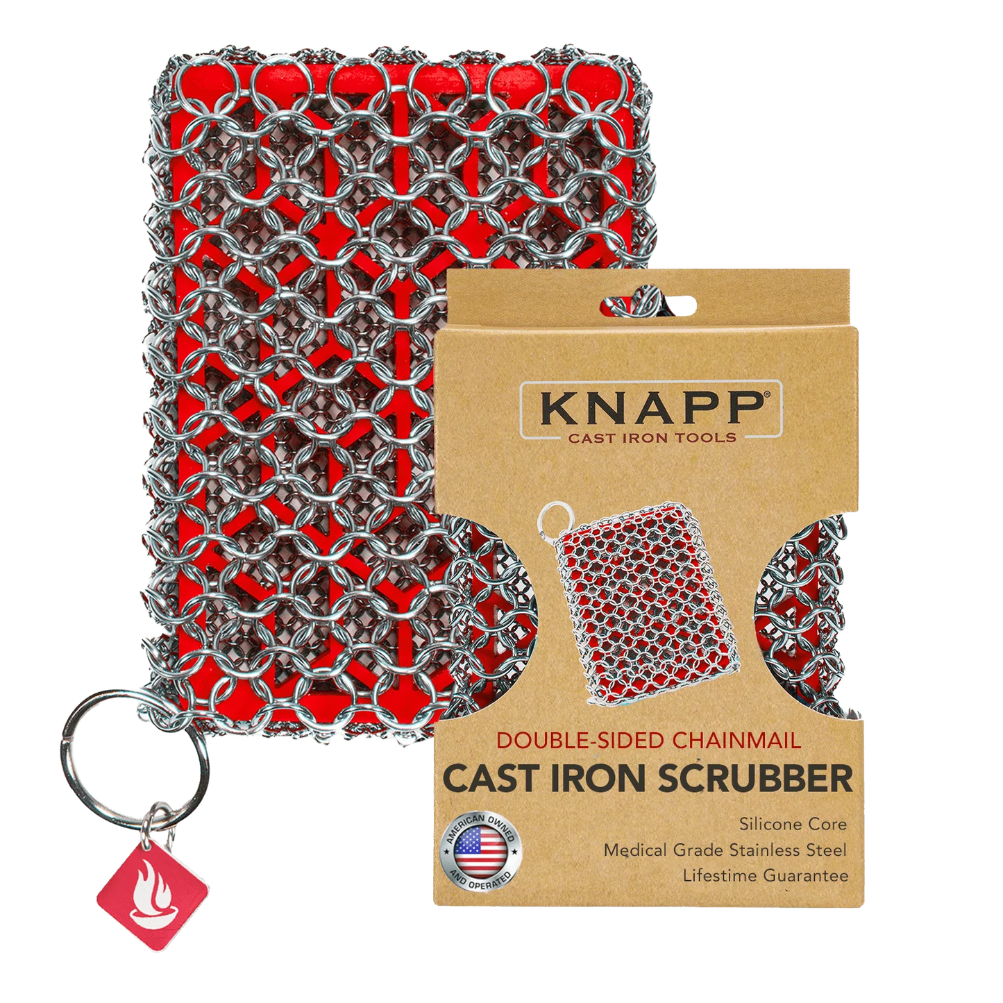 Knapp Chainmail Combo Scrubber by BBQ-AID